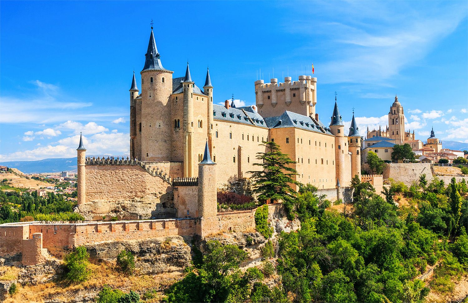 Castillo Medival en Segovia